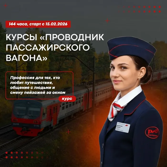 набор слушателей на курсы «Проводник пассажирского вагона»