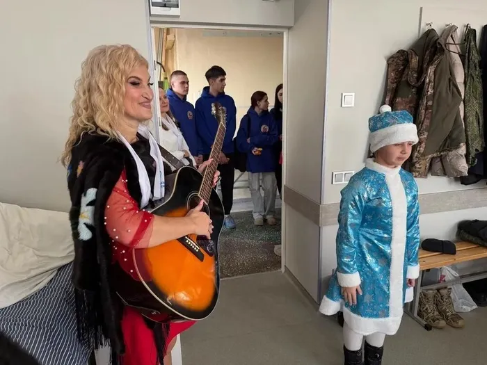 День героев Отечества и Новый год встретили вместе в госпитале ТОФ