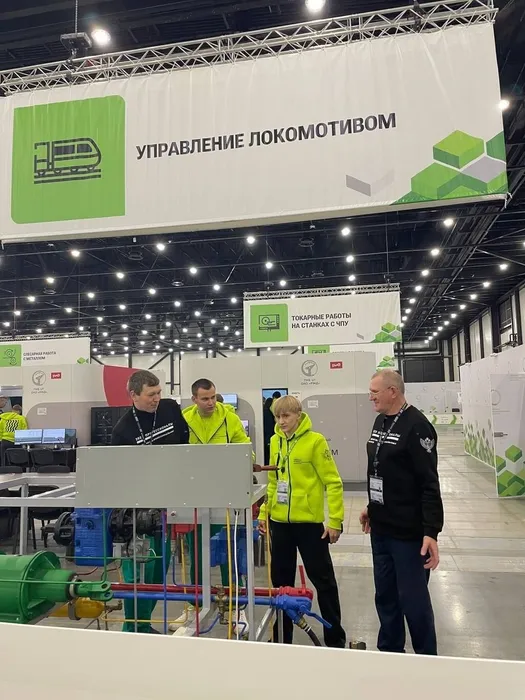 Наш студент в Санкт-Петербурге! Финал чемпионата профессионального мастерства начался