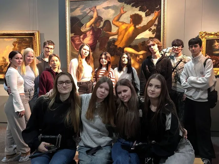Тициан, Брейгель, Джордано... и наши студенты в картинной галерее